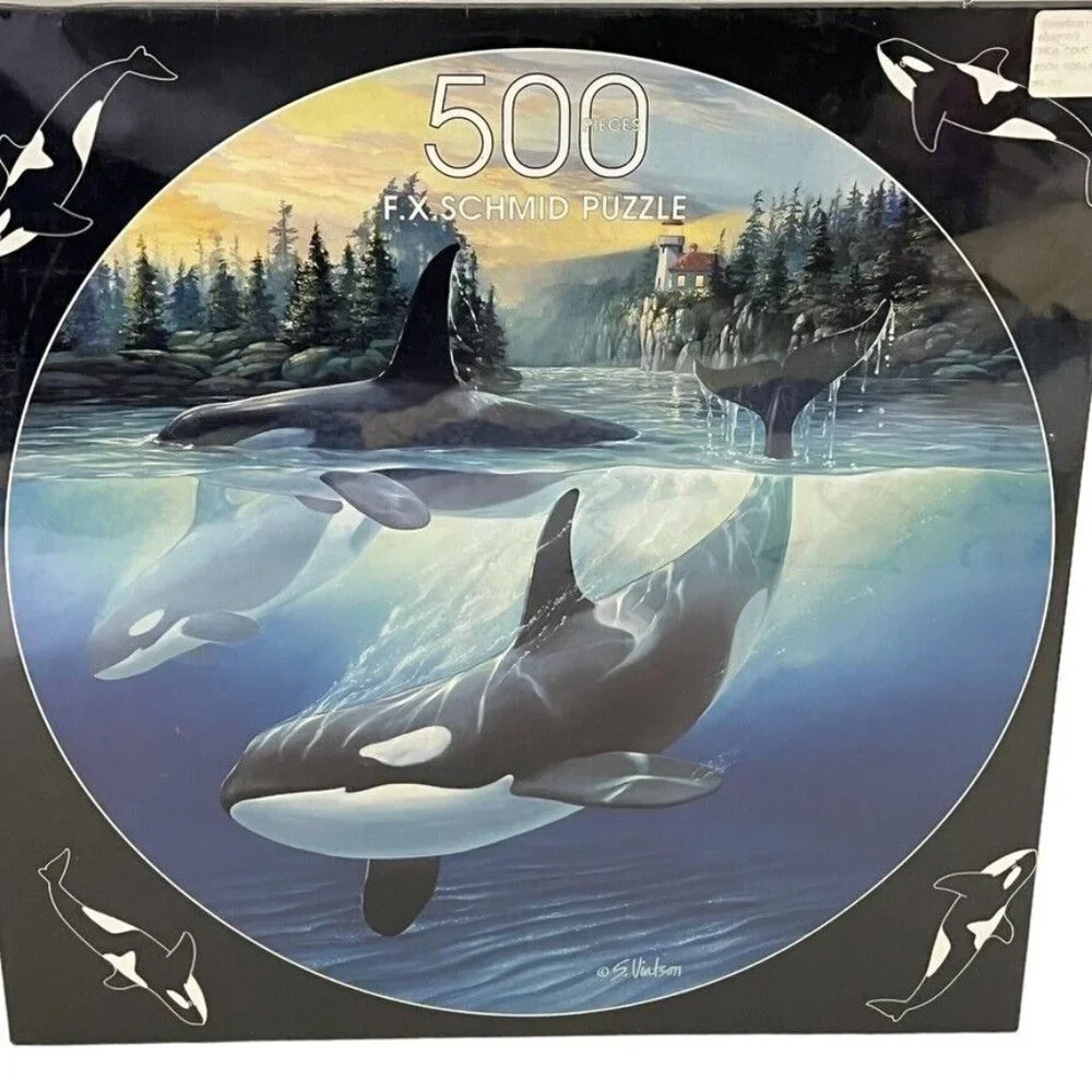 Orca Ocean Puzzle - 500 Pieces
